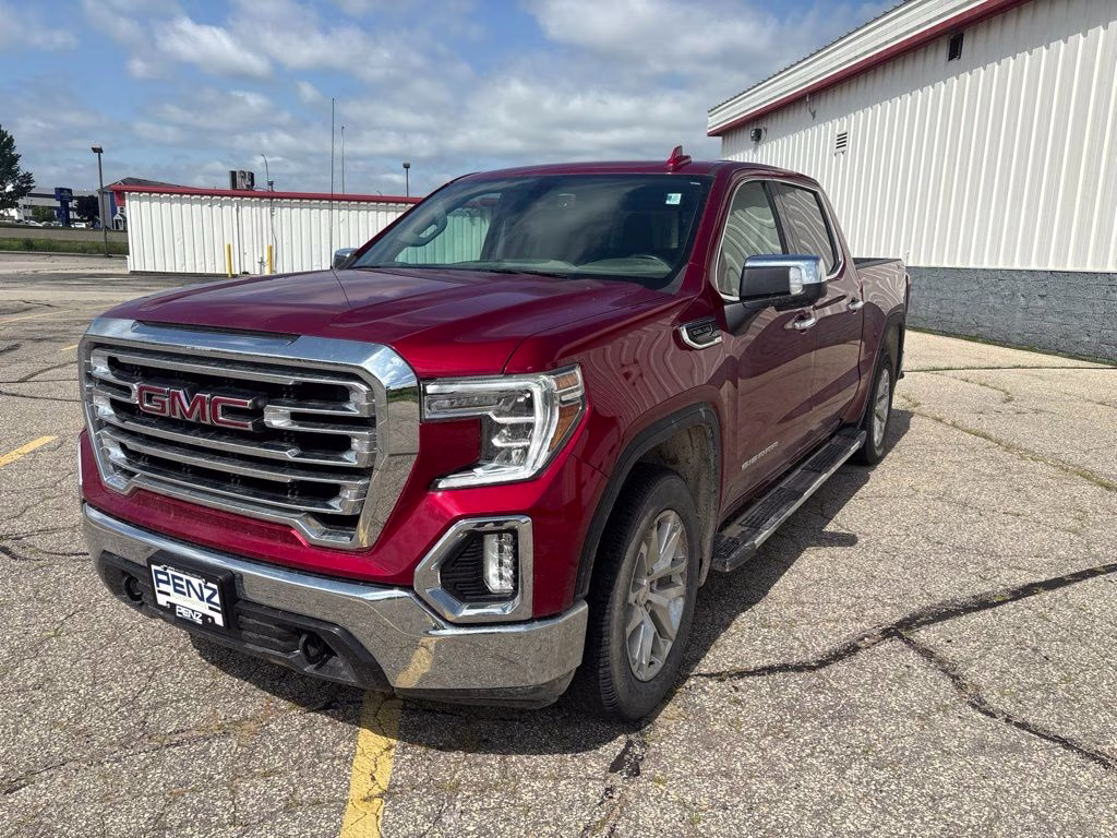 2021 Cayenne Red Tintcoat GMC Sierra 1500 SLT 4X4 Truck