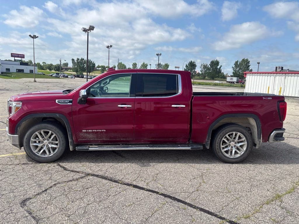 2021 Cayenne Red Tintcoat GMC Sierra 1500 SLT 4X4 Truck