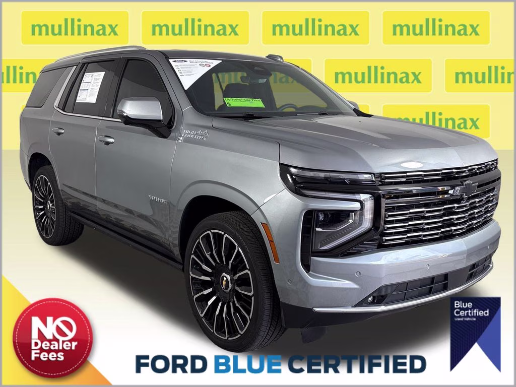 2026 Sterling Gray Metallic Chevrolet Tahoe High Country 4X4 SUV
