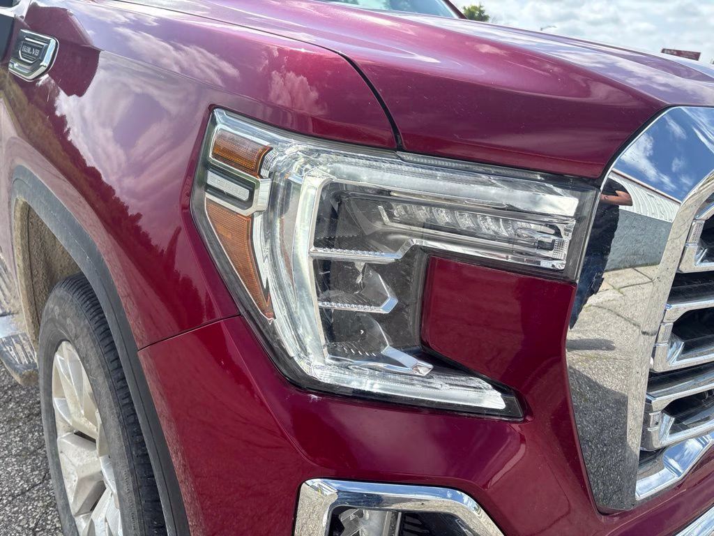 2021 Cayenne Red Tintcoat GMC Sierra 1500 SLT 4X4 Truck