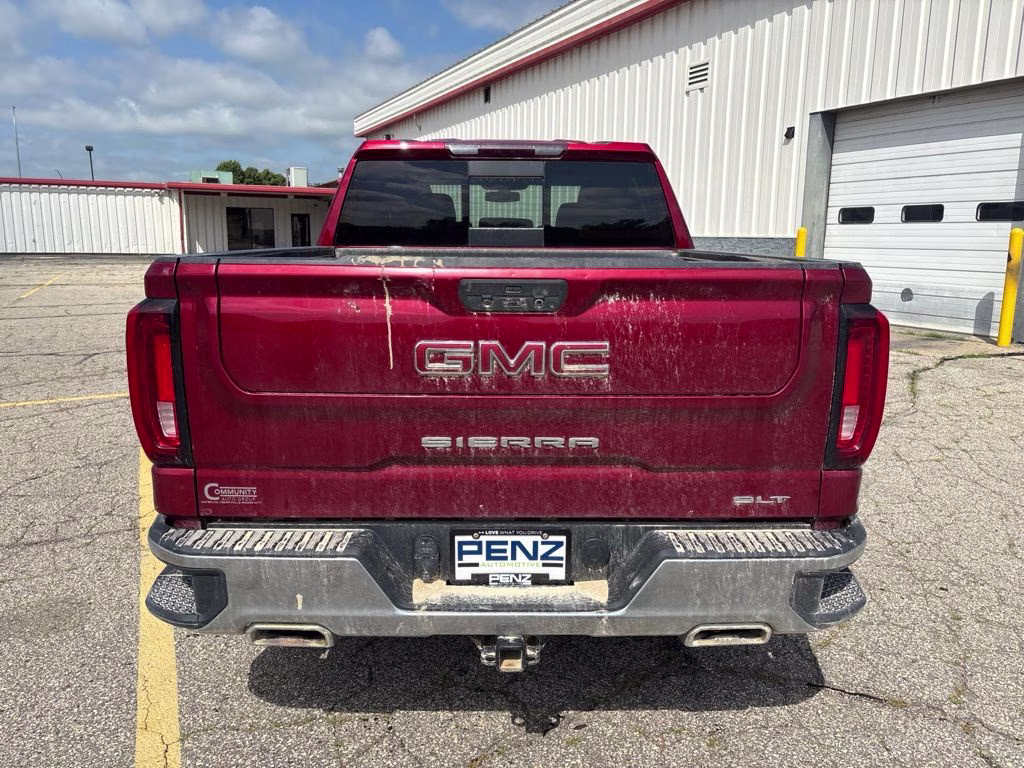 2021 Cayenne Red Tintcoat GMC Sierra 1500 SLT 4X4 Truck