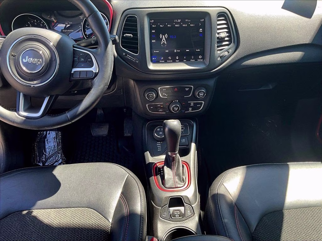 2019 Billet Silver Metallic Clearcoat Jeep Compass Trailhawk 4X4 SUV