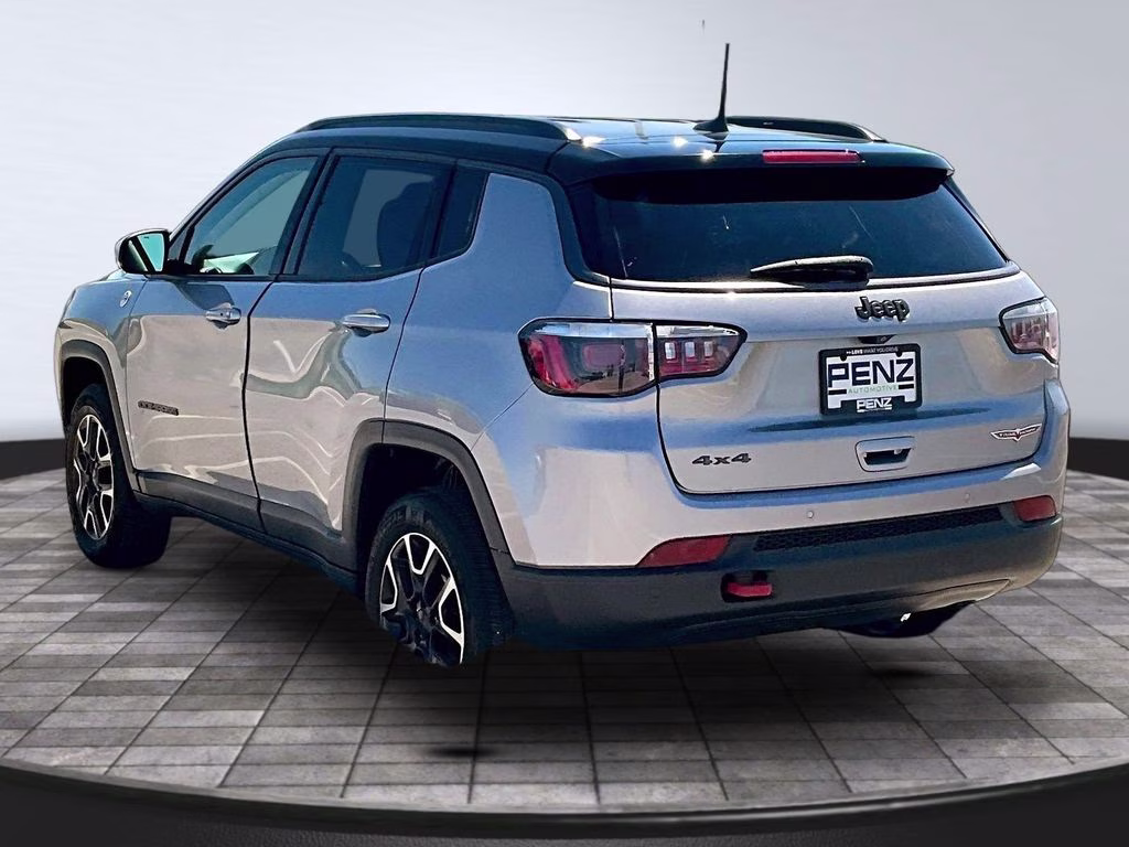 2019 Billet Silver Metallic Clearcoat Jeep Compass Trailhawk 4X4 SUV
