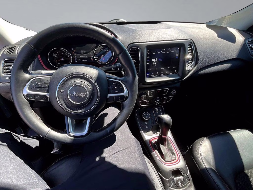 2019 Billet Silver Metallic Clearcoat Jeep Compass Trailhawk 4X4 SUV