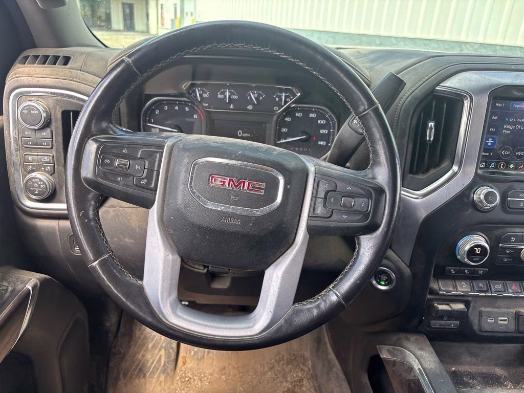2021 Cayenne Red Tintcoat GMC Sierra 1500 SLT 4X4 Truck