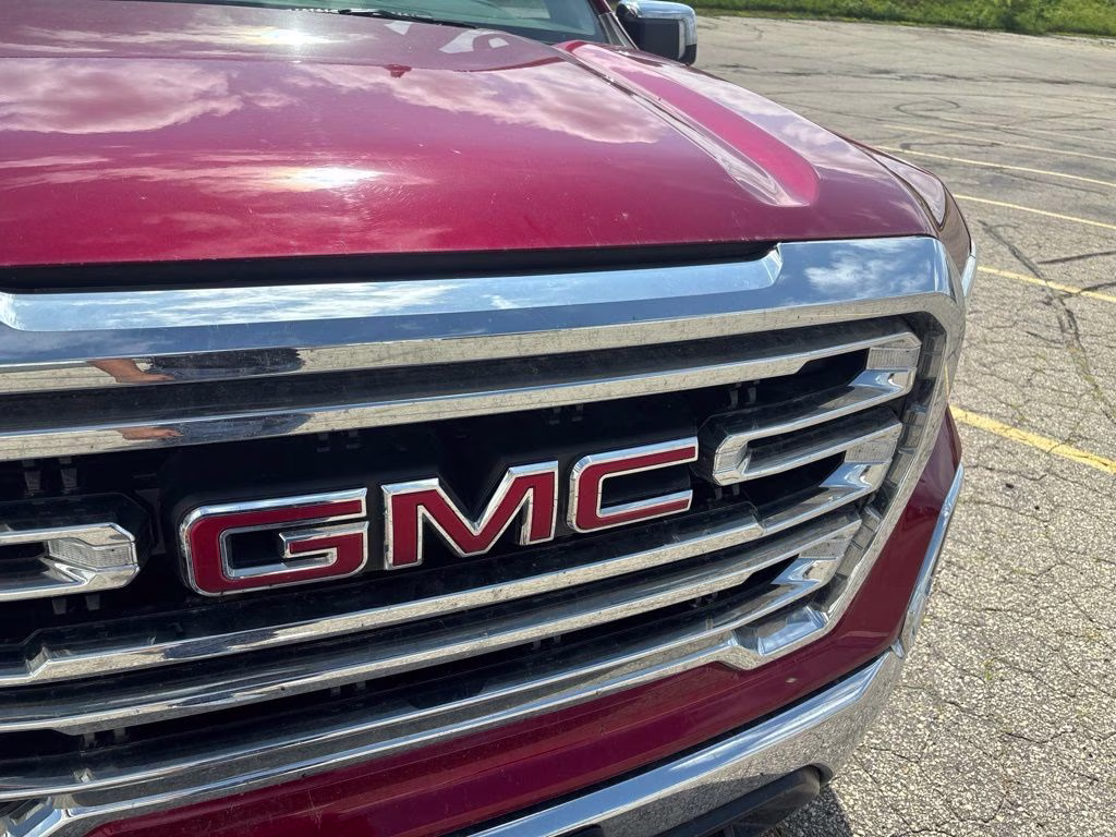 2021 Cayenne Red Tintcoat GMC Sierra 1500 SLT 4X4 Truck