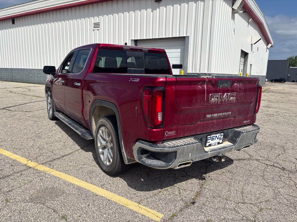 2021 Cayenne Red Tintcoat GMC Sierra 1500 SLT 4X4 Truck