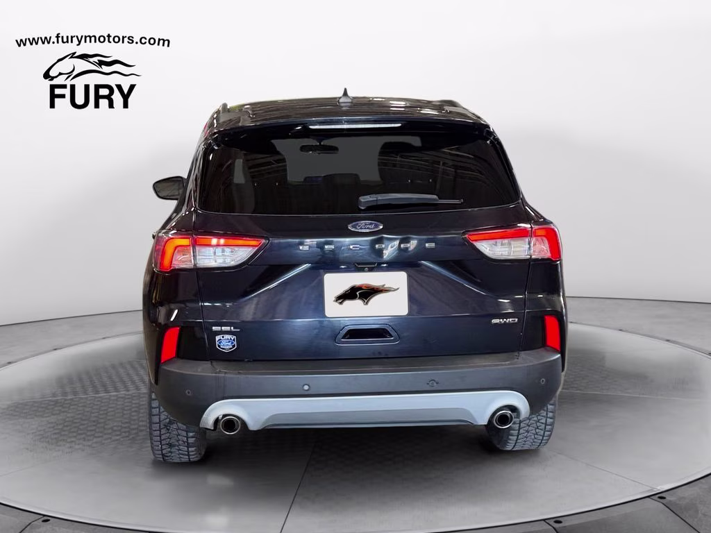 2021 Antimatter Blue Metallic Ford Escape SEL AWD AWD SUV