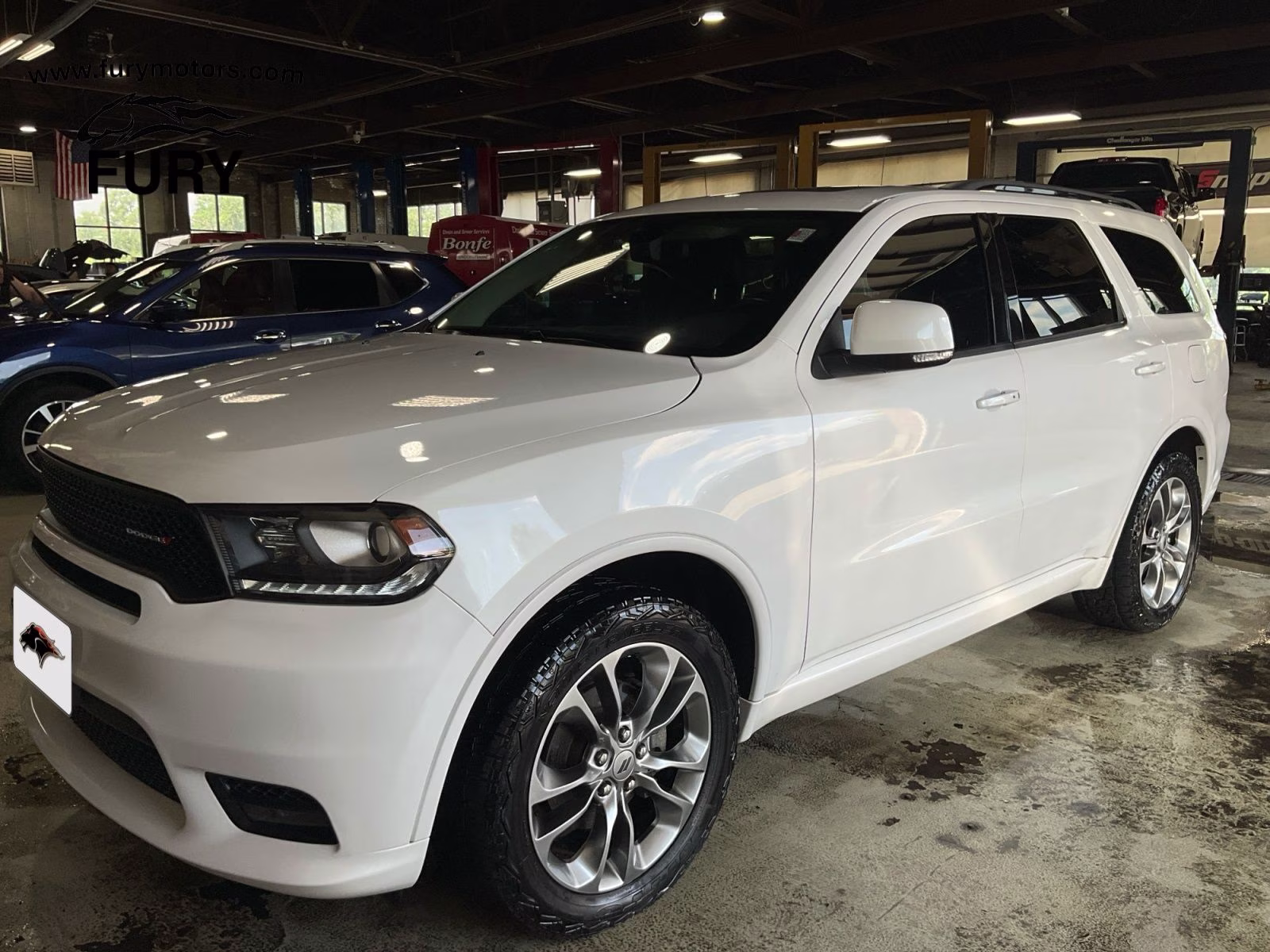 2019 Vice White Dodge Durango GT Plus AWD SUV