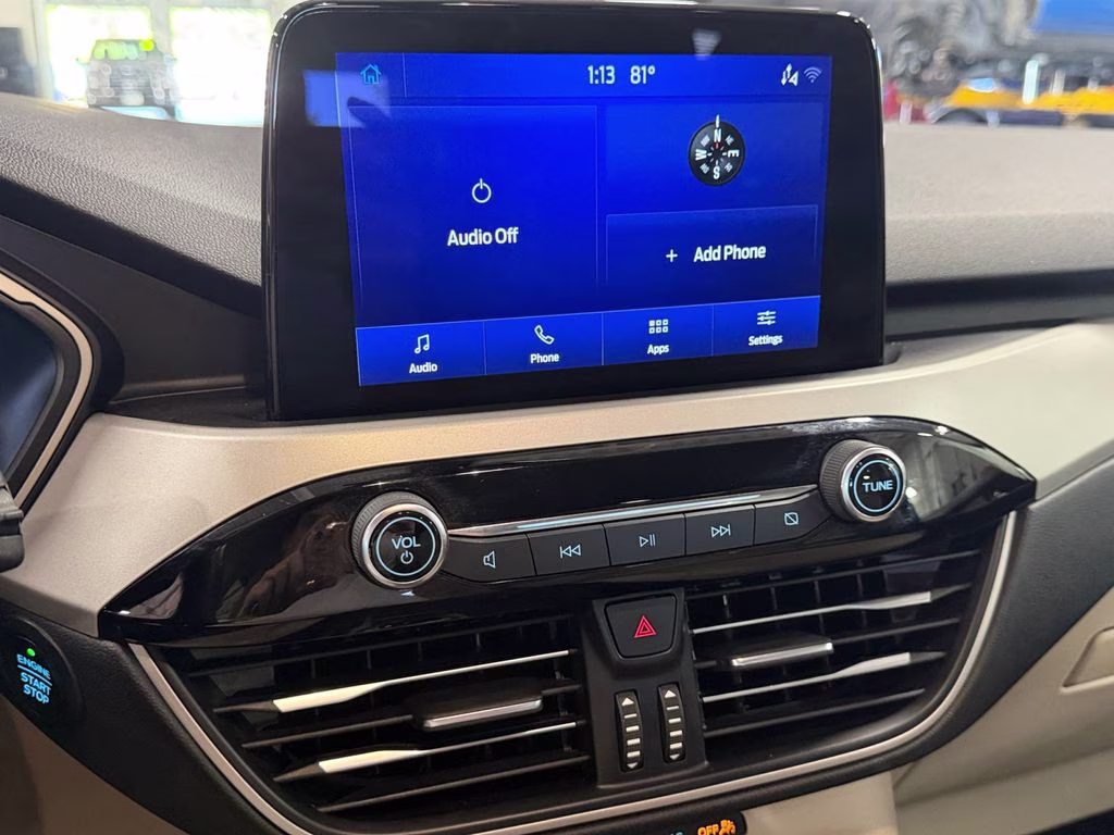 2021 Antimatter Blue Metallic Ford Escape SEL AWD AWD SUV