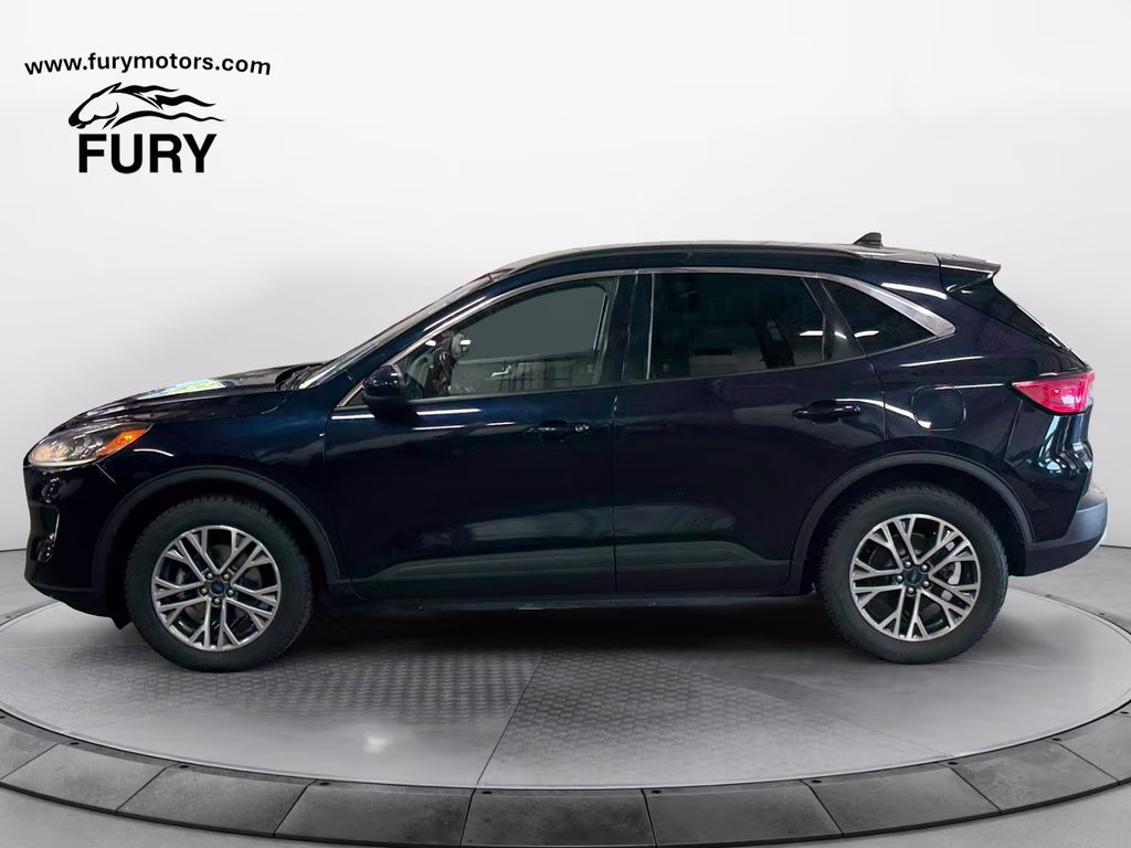 2021 Antimatter Blue Metallic Ford Escape SEL AWD AWD SUV