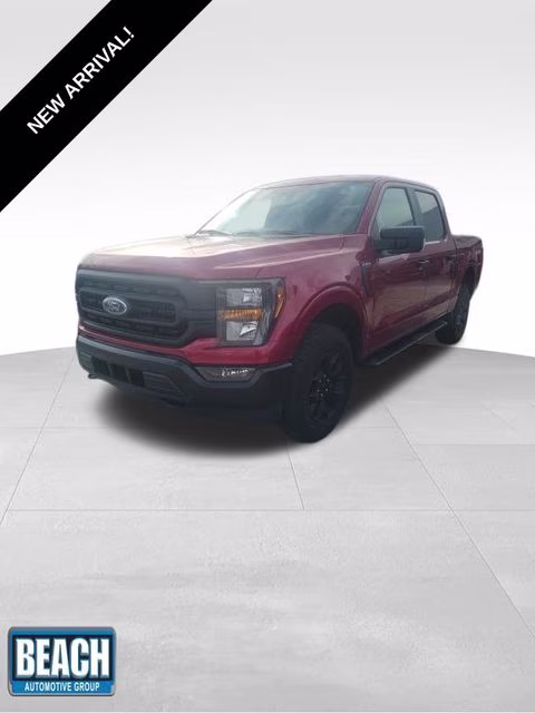 2023 Red Metallic Ford F-150 XL 4X4 Truck