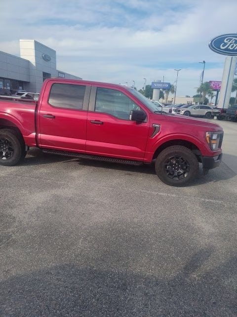 2023 Red Metallic Ford F-150 XL 4X4 Truck