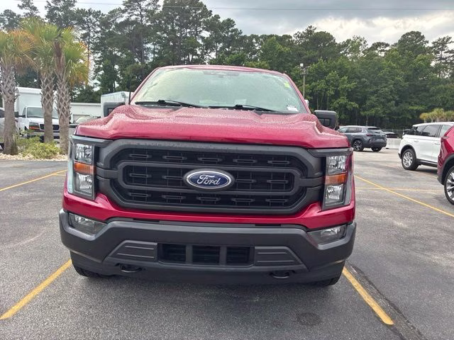 2023 Red Metallic Ford F-150 XL 4X4 Truck