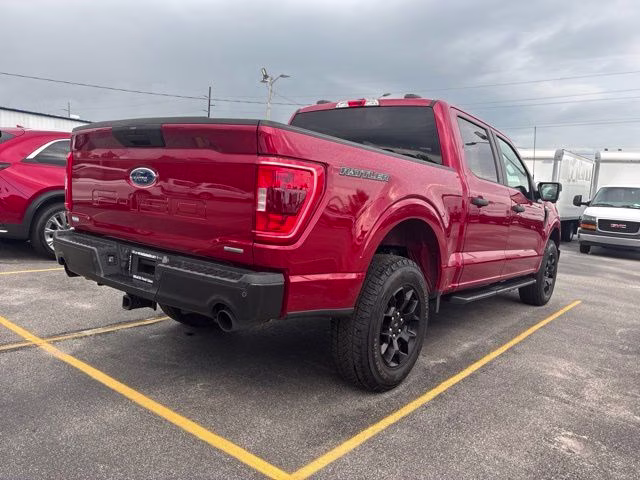 2023 Red Metallic Ford F-150 XL 4X4 Truck