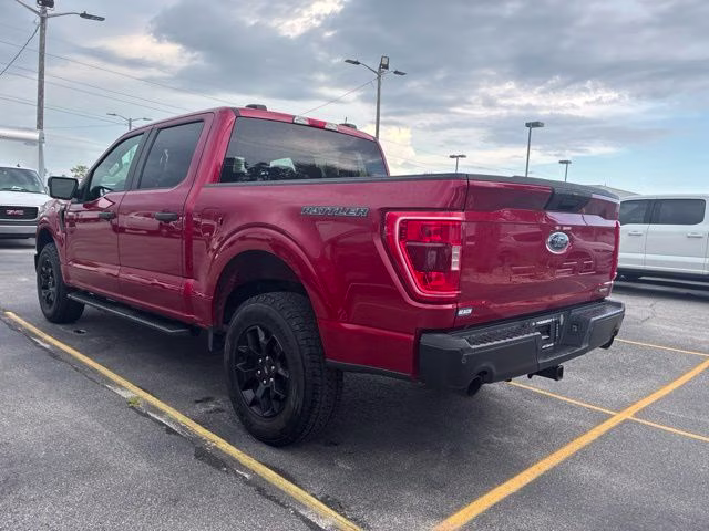 2023 Red Metallic Ford F-150 XL 4X4 Truck