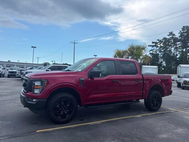 2023 Red Metallic Ford F-150 XL 4X4 Truck