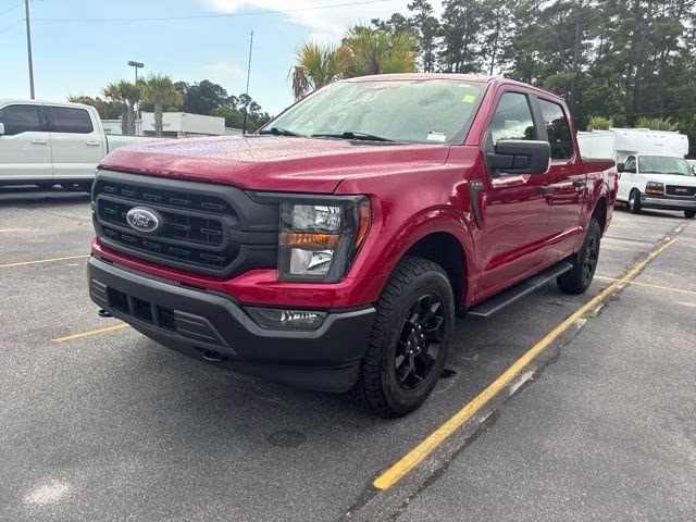 2023 Red Metallic Ford F-150 XL 4X4 Truck