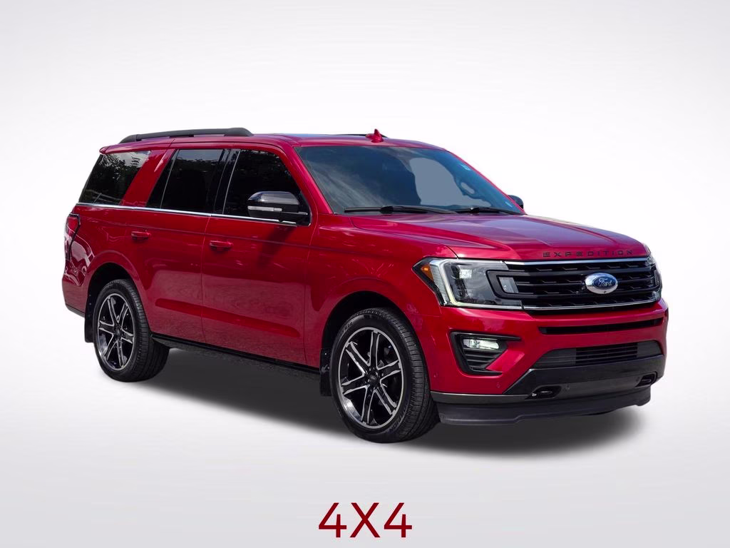 2020 Red Metallic Ford Expedition Limited 4X4 SUV