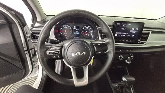 2023 Clear White Kia Rio LX FWD Sedan