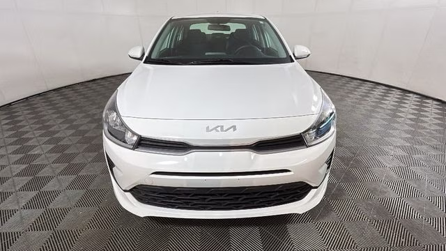 2023 Clear White Kia Rio LX FWD Sedan
