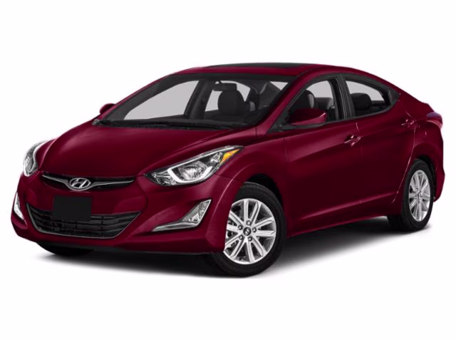 2015 Venetian Red Hyundai Elantra SE FWD Sedan