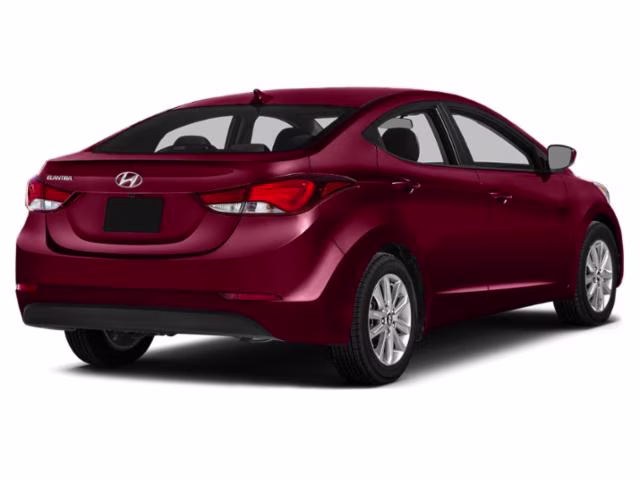 2015 Venetian Red Hyundai Elantra SE FWD Sedan