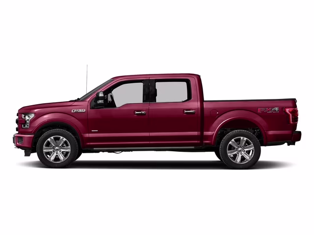 2017 Ruby Red Ford F-150 Platinum 4X4 Truck
