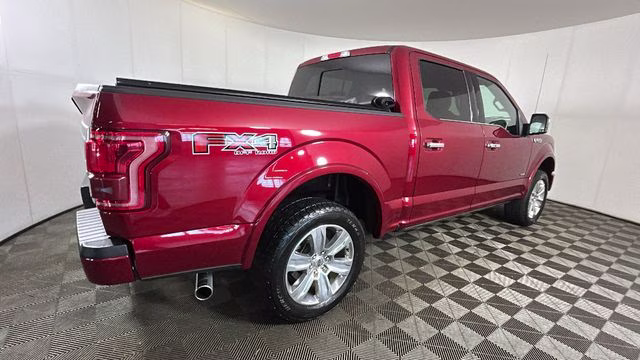 2017 Ruby Red Metallic Ford F-150 Platinum 4X4 Truck