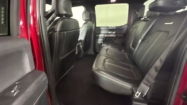2017 Ruby Red Metallic Ford F-150 Platinum 4X4 Truck