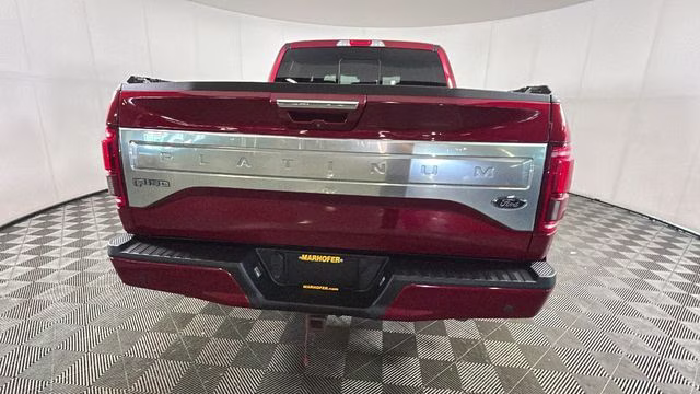 2017 Ruby Red Metallic Ford F-150 Platinum 4X4 Truck