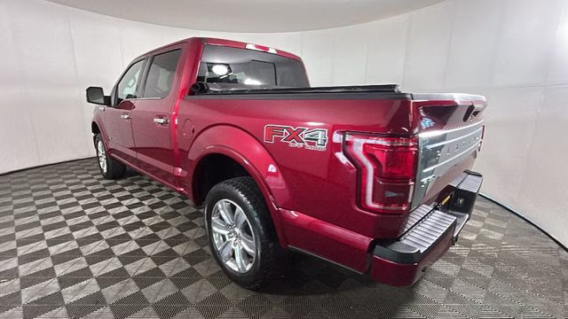 2017 Ruby Red Metallic Ford F-150 Platinum 4X4 Truck