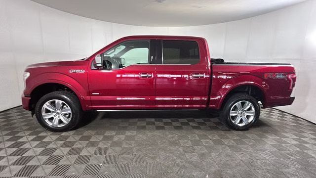 2017 Ruby Red Metallic Ford F-150 Platinum 4X4 Truck