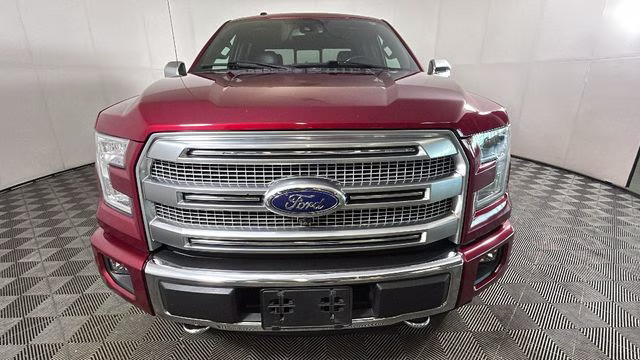 2017 Ruby Red Metallic Ford F-150 Platinum 4X4 Truck