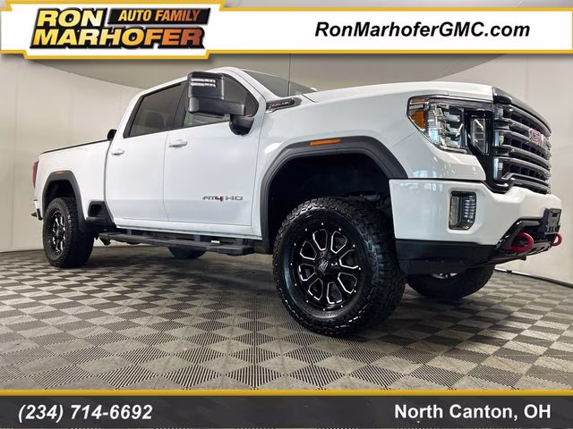 2022 Summit White GMC Sierra 2500HD AT4 4X4 Truck