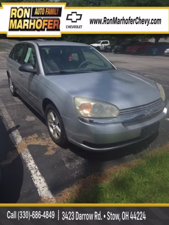 2005 Galaxy Silver Metallic Chevrolet Malibu Maxx LS FWD Crossover