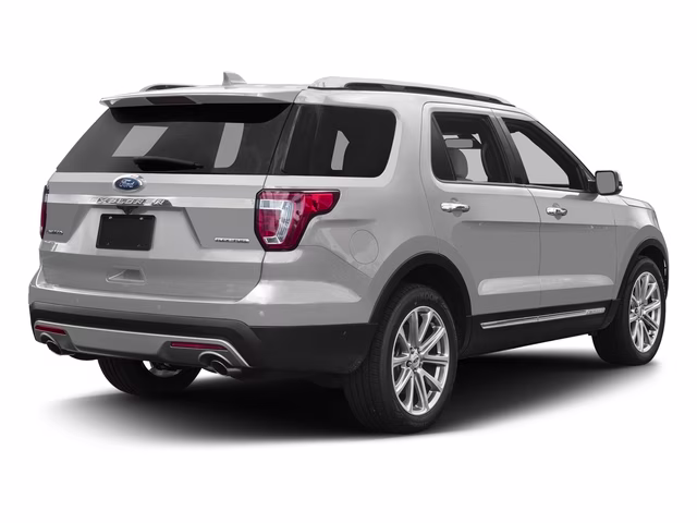 2017 Ingot Silver Ford Explorer Limited FWD SUV
