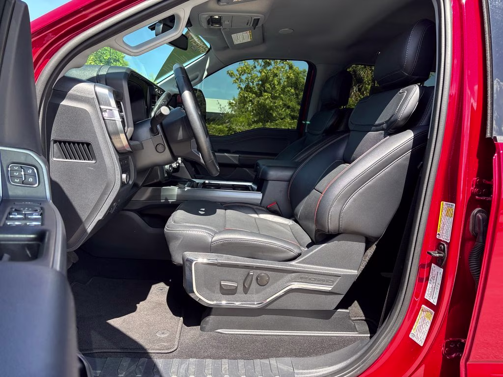 2023 Red Metallic Ford Super Duty F-350 SRW Lariat 4X4 Truck
