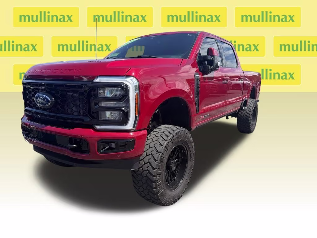 2023 Red Metallic Ford Super Duty F-350 SRW Lariat 4X4 Truck