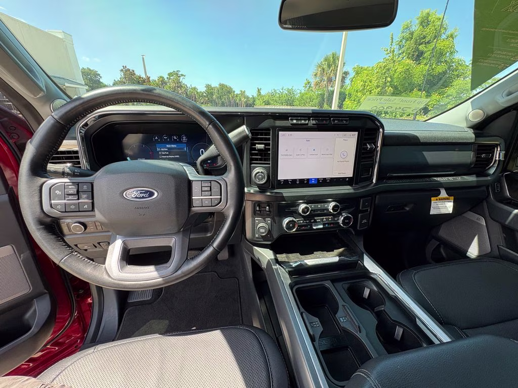 2023 Red Metallic Ford Super Duty F-350 SRW Lariat 4X4 Truck
