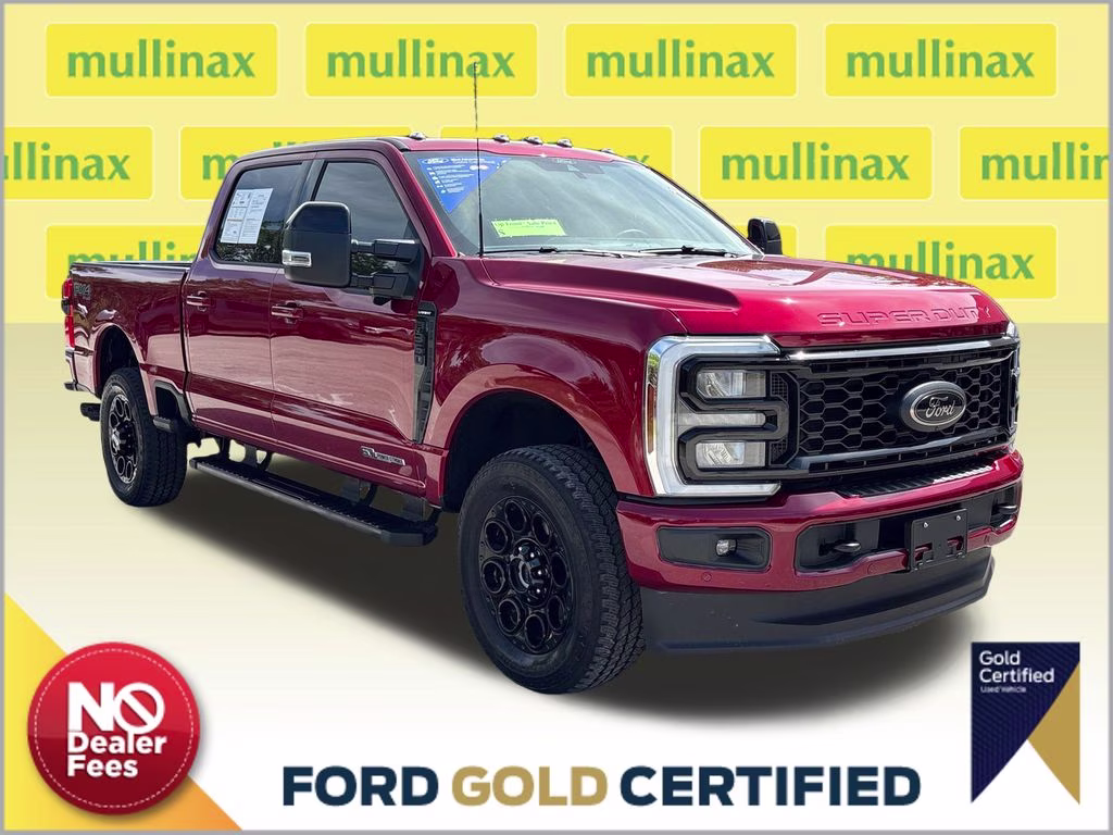 2025 Ruby Red Metallic Ford Super Duty F-350 SRW Lariat 4X4 Truck