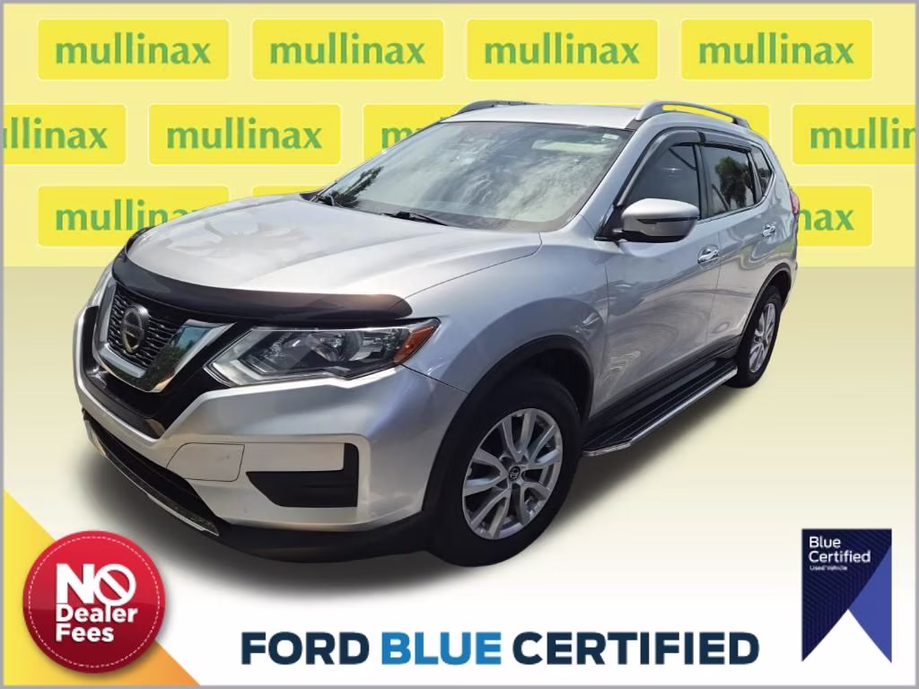 2020 Brilliant Silver Metallic Nissan Rogue S AWD SUV
