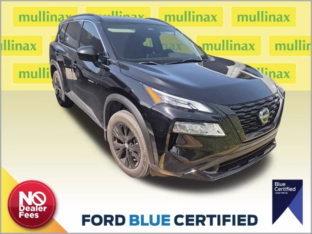 2023 Super Black Nissan Rogue SV FWD SUV