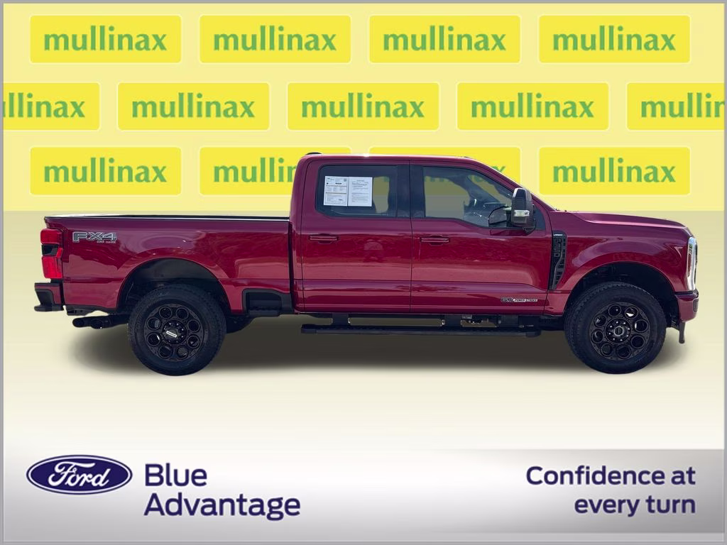 2025 Ruby Red Metallic Ford Super Duty F-350 SRW Lariat 4X4 Truck