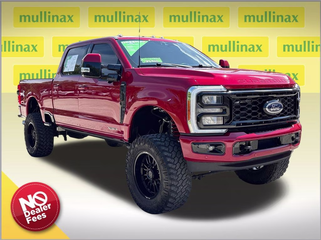 2023 Red Metallic Ford Super Duty F-350 SRW Lariat 4X4 Truck