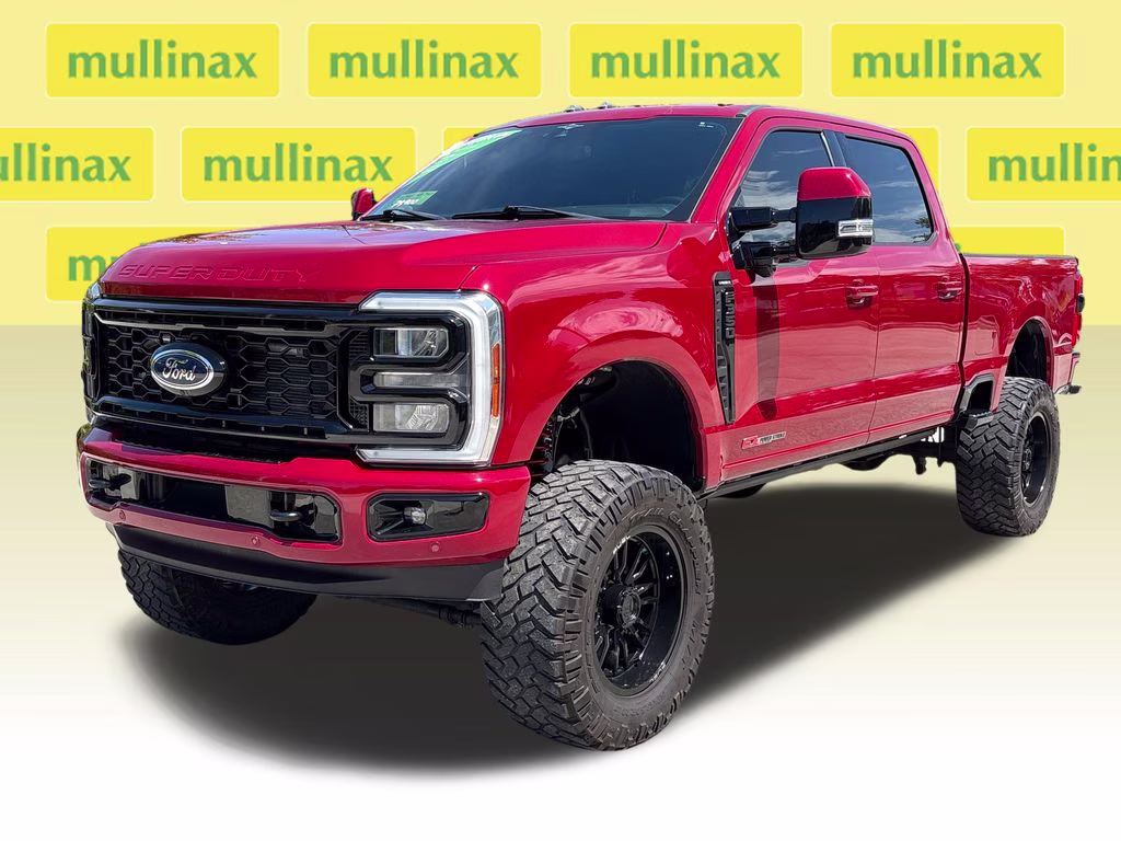 2023 Red Metallic Ford Super Duty F-350 SRW Lariat 4X4 Truck