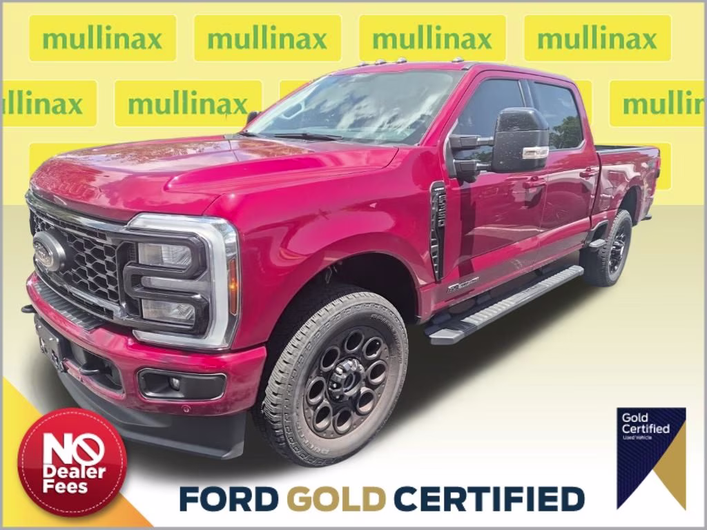 2025 Ruby Red Metallic Ford Super Duty F-350 SRW Lariat 4X4 Truck