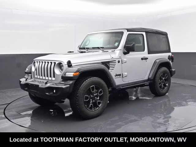 2023 Silver Zynith Clearcoat Jeep Wrangler Sport S 4X4 SUV