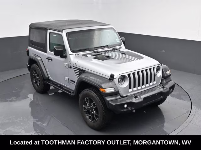 2023 Silver Zynith Clearcoat Jeep Wrangler Sport S 4X4 SUV