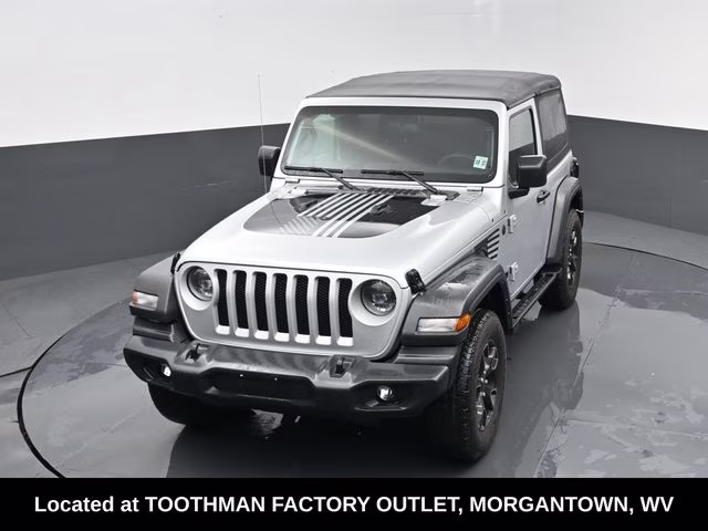 2023 Silver Zynith Clearcoat Jeep Wrangler Sport S 4X4 SUV